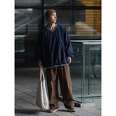 Unisex Jacket Retro Workwear Pullover Jacket Loose Men's Coat